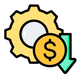 Ícone Redução de Custos
